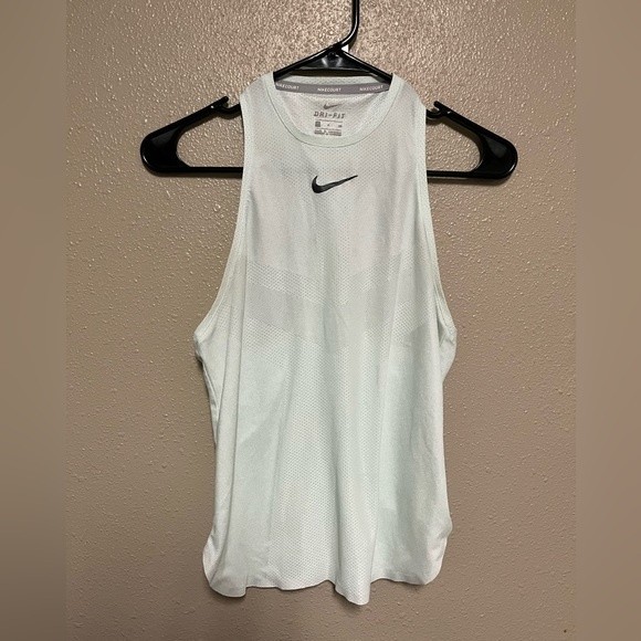 Nike court mint green Razorback tank top ECU Sz Small - Picture 3 of 7